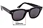 Sunglass Fix Replacement Lenses for Gucci GG1079/S - 50mm Wide 