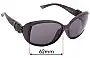 Sunglass Fix Replacement Lenses for Gucci GG3521/F/S - 62mm Wide 