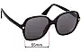 Sunglass Fix Replacement Lenses for Gucci GG0092/S - 55mm Wide 