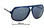 Sunglass Fix Replacement Lenses for Gucci GG1622/S - 63mm Wide 