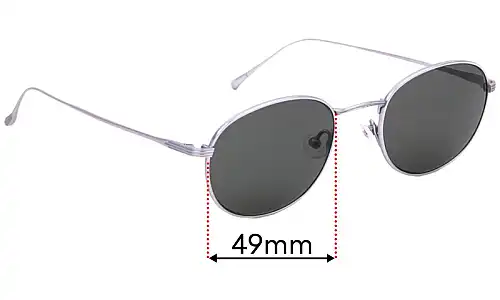 Sunglass Fix Replacement Lenses for Heiva HE0689 - 49mm Wide Sunglass Fix Replacement Lenses for Heiva HE0689 - 49mm Wide