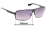 Sunglass Fix Replacement Lenses for Hugo Boss 0288/F/S - 63mm Wide 
