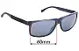 Sunglass Fix Replacement Lenses for Hugo Boss 0637/S - 60mm Wide 