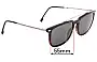 Sunglass Fix Replacement Lenses for Hugo Boss 0930/S - 55mm Wide 