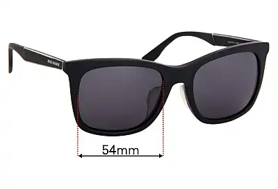 Hugo Boss 0275/F/S Verres de Remplacement 54mm wide 