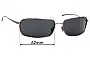 Sunglass Fix Replacement Lenses for Hugo Boss HB113311 - 62mm Wide 