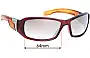 Sunglass Fix Replacement Lenses for Julbo Zulu - 64mm Wide 