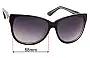 Sunglass Fix Replacement Lenses for Just Cavalli JC415S - 58mm Wide 