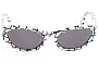 Karl Lagerfeld 3601 Replacement Lenses Front View 