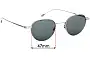 Sunglass Fix Replacement Lenses for Lance Haussmann Smart Metal - 47mm Wide 