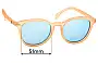 Sunglass Fix Lentes de Repuesto para Le Specs Bandwagon - 51mm Wide 