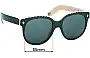Sunglass Fix Verres de Remplacement pour Lucy Folk Sherbet Bomb - 55mm Wide 