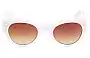 LUCY-FOLK-WINGSPAN-49MM-2-lenses-sunglasses Front View 