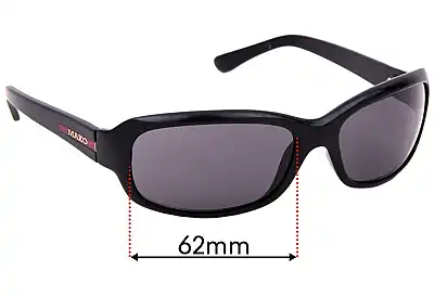 Mako Smash 9543 Replacement Lenses 62mm wide 
