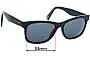 Sunglass Fix Replacement Lenses for Marc by Marc Jacobs 04 - 53mm Wide 