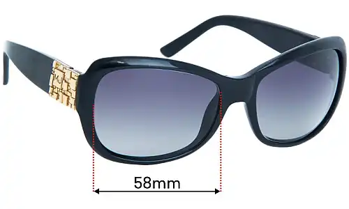 Sunglass Fix Replacement Lenses for Marc by Marc Jacobs MJ 191/S - 58mm Wide 