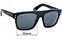 Sunglass Fix Replacement Lenses for Marc by Marc Jacobs MJ 406/S - 55mm Wide 