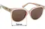 Sunglass Fix Replacement Lenses for Marc by Marc Jacobs Sun Rx 11 - 56mm Wide 