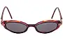 Maui Jim Hana MJ124 Replacement Lenses Front View 
