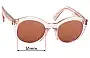 Sunglass Fix Ersatzgläser für Maui Jim MJ738 Jasmine - 51mm Wide 
