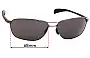 Sunglass Fix Lentes de Repuesto para Maui Jim MJ325 Kahului Harbor - 68mm Wide 