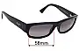 Sunglass Fix Ersatzgläser für Maui Jim MJ250 Lava Flow - 58mm Wide 