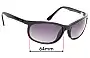 Sunglass Fix Ersatzgläser für Maui Jim MJ120 Typhoon - 64mm Wide 