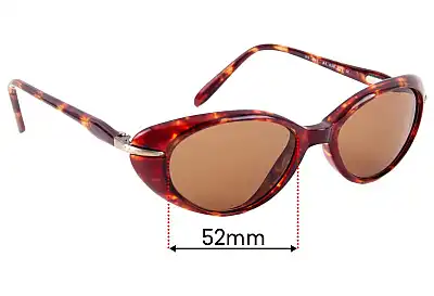 Maui Jim MJ147 Cabana Verres de Remplacement 52mm wide 
