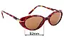 Sunglass Fix Lentes de Repuesto para Maui Jim MJ147 Cabana - 52mm Wide 