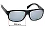 Sunglass Fix Ersatzgläser für Maui Jim MJ200 Free Dive - 59mm Wide 