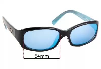 Maui Jim MJ219 Punchbowl Replacement Lenses 54mm wide 