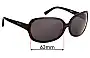 Sunglass Fix Ersatzgläser für Maui Jim MJ225 Rainbow Falls - 63mm Wide 