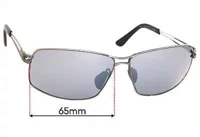 Maui Jim MJ276 Manu Verres de Remplacement 65mm wide 