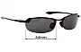 Sunglass Fix Lentes de Repuesto para Maui Jim MJ405 Makaha - 64mm Wide 