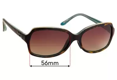 Maui Jim MJ700 Cloud Break Replacement Lenses 56mm wide 
