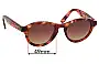 Sunglass Fix Ersatzgläser für Maui Jim MJ708 Leia - 49mm Wide 