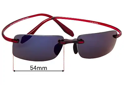 Maui Jim MJ575 Pele Replacement Lenses 54mm wide 