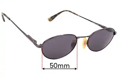 Maui Jim MJ164 Trade Wind Verres de Remplacement 50mm wide 