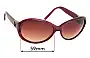Sunglass Fix Replacement Lenses for Michael Kors M2605S - 59mm Wide 