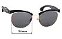 Sunglass Fix Replacement Lenses for Miu Miu SMU54Q - 56mm Wide 