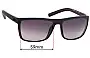 Sunglass Fix Replacement Lenses for Morel 7605O - 59mm Wide 