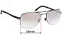 Sunglass Fix Replacement Lenses for Mykita Jim - 55mm Wide 
