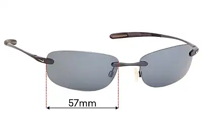Nike EV0114 FlyWheel Replacement Lenses 57mm wide 