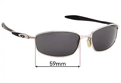 Oakley Blender OO4059 Replacement Lenses 59mm wide 