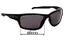 Sunglass Fix Ersatzgläser für Oakley Canteen OO9225 - 60mm Wide 
