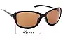 Sunglass Fix Replacement Lenses for Oakley Cohort OO9301 - 62mm Wide 