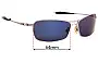 Sunglass Fix Replacement Lenses for Oakley Crosshair 2.0 - 64mm Wide 