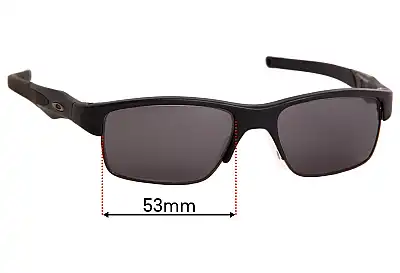Oakley Crosslink OX3128 Replacement Lenses 53mm wide 