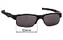 Sunglass Fix Replacement Lenses for Oakley Crosslink OX3128 - 53mm Wide 