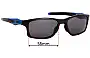 Sunglass Fix Replacement Lenses for Oakley Crosslink OX8090 - 55mm Wide 
